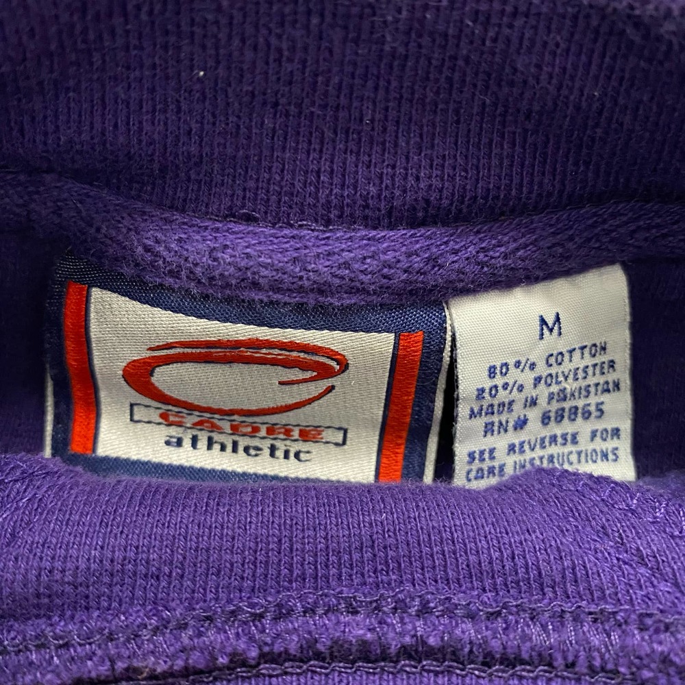 ❌SOLD❌ Vintage College Crewneck Sweatshirt Medium Stitched Embroidered Chicago - Picture 3 of 4